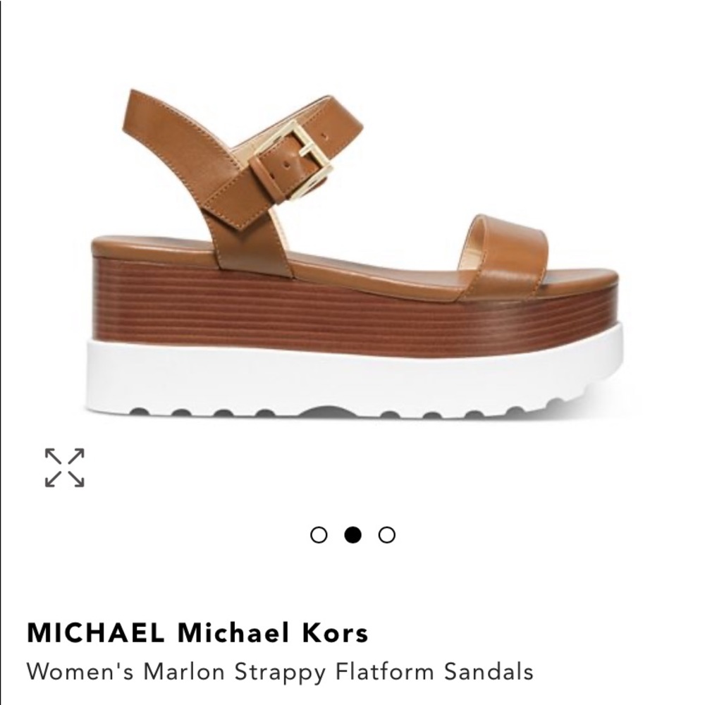 Michael Kors Woman’s leather sandals size 9